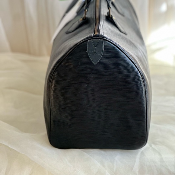 1986 Vintage Louis Vuitton Speedy 35 Epi Noire - Picture 8 of 16